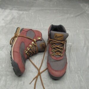 Danner Women's Red and Gray Hiking Boots